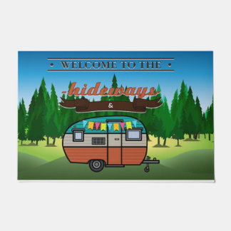 Welcome To The Hideway ドアマット