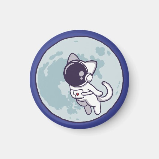 Welcome to the Meoid - Moon Mission マグネット (正面)