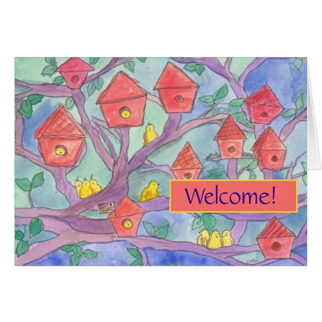 Welcome to the neighbored Bird House (正面横)