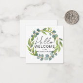 Welcome to the Neighborhood Card – New Home Greeti ノートカード (正面/裏面インサイチュ)