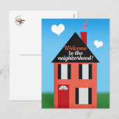 Welcome to the Neighborhood Illustrated House シーズンポストカード (正面/裏面)