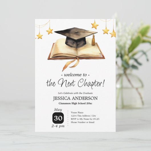 Welcome to the Next Chapter Graduation Party  招待状 (スタンド正面)