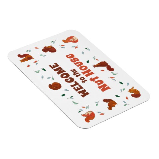 Welcome to the Nut House Squirls マグネット (右側)