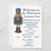 welcome to the nutcracker Christmas invitation 招待状 (正面)