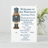 welcome to the nutcracker Christmas invitation 招待状 (スタンド正面)