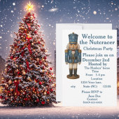 welcome to the nutcracker Christmas invitation 招待状