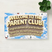 Welcome to the parent club congratulations first b ポストイット (オフィス)