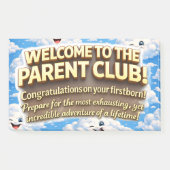 Welcome to the parent club congratulations first b ポストイット (正面)