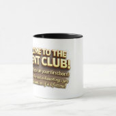 Welcome to the parent club congratulations first b マグカップ (中央)