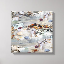 Welcome to the Seaside キャンバスプリント