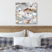 Welcome to the Seaside キャンバスプリント (インサイチュ (寝室))