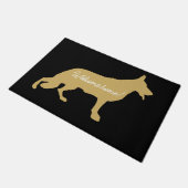 Welcome to the Shepherd Dog Doormat ドアマット (アングル)