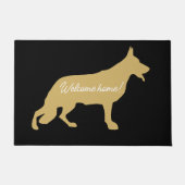 Welcome to the Shepherd Dog Doormat ドアマット (正面)