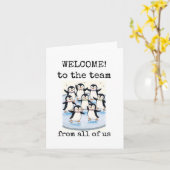 Welcome to the Team, From All Us, Cute Card カード (黄色い花)