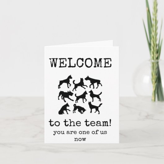 Welcome to the Team, One Us Now, Card カード (正面)