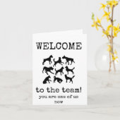 Welcome to the Team, One Us Now, Card カード (黄色い花)