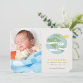 Welcome to the World Birth Announcement – 黄色 案内状 (スタンド正面)