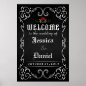 Welcome to Wedding Halloween 24x36 Matching Poster ポスター (正面)
