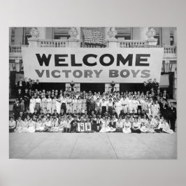 Welcome Victory Boys - WW1 Welcome Home - 1919 ポスター