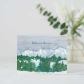 Welcome Winter シーズンポストカード (スタンド正面)