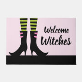 Welcome Witches Halloween ドアマット (正面)