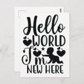 Welcome Your New Baby 2026  ポストカード (正面/裏面)