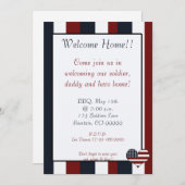 welcomehomeのコピー、歓迎された家!! 、結合します私達を…来て下さい 招待状 (正面/裏面)