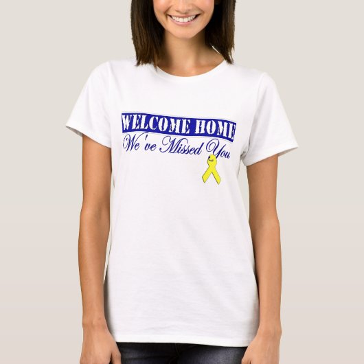 welcomehomemissedyou tシャツ (正面)