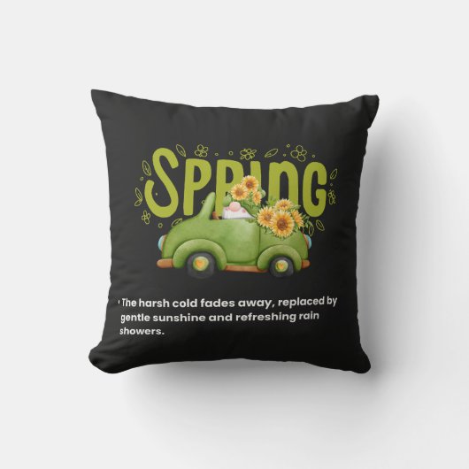 Welcoming the Warmth クッション (正面)