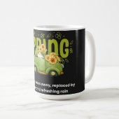 Welcoming the Warmth コーヒーマグカップ (正面右)