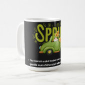 Welcoming the Warmth コーヒーマグカップ (正面左)