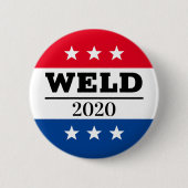WELD 2020選択ピン 缶バッジ (正面)