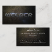 Welder Business card 名刺 (正面/裏面)