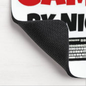 Welder by Day Gamer by Night マウスパッド (コーナー)