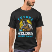 welder clothes for men  welding dad tシャツ (正面)