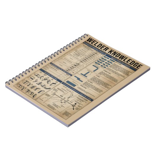 welder knowledge welding vintage ART ノートブック (左側)