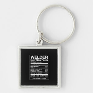 Welder Nutrition Facts キーホルダー