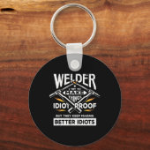 Welder Try To Make Things キーホルダー (正面)