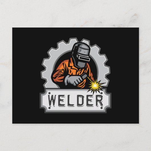 Welder Welding Metal Gift Welders Profession Gift ポストカード (正面)