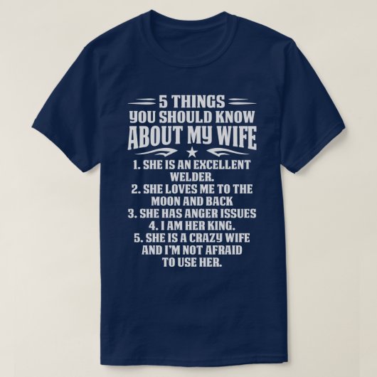 Welder Wife Welder Tシャ誇りを持ったツFの5つ Tシャツ (デザイン正面)