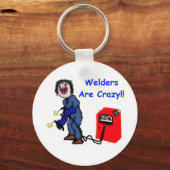 Welders are Crazy キーホルダー (正面)