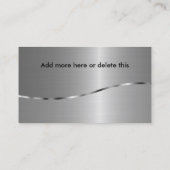 Welding Business Double Sided 名刺 (裏面)