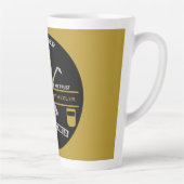 Welding Humor Gift カフェラテマグ (右)