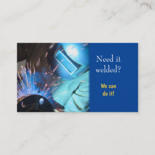 Welding Serviceとお客様の接続 名刺