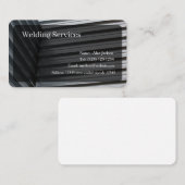 Welding Services Business card editable 名刺 (正面/裏面)