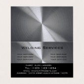 Welding Services Business card editable 名刺 (外部フラット)