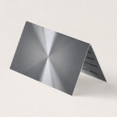 Welding Services Business card editable 名刺 (裏面)