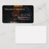 Welding Services Business card editable 名刺 (正面/裏面)