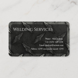 Welding Services Business card editable 名刺