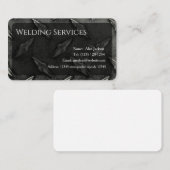 Welding Services Business card editable 名刺 (正面/裏面)